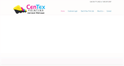Desktop Screenshot of centexprinting.com
